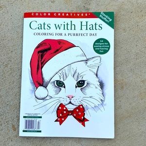 Cats With Hats Coloring For A Purrfect Day  🐱
